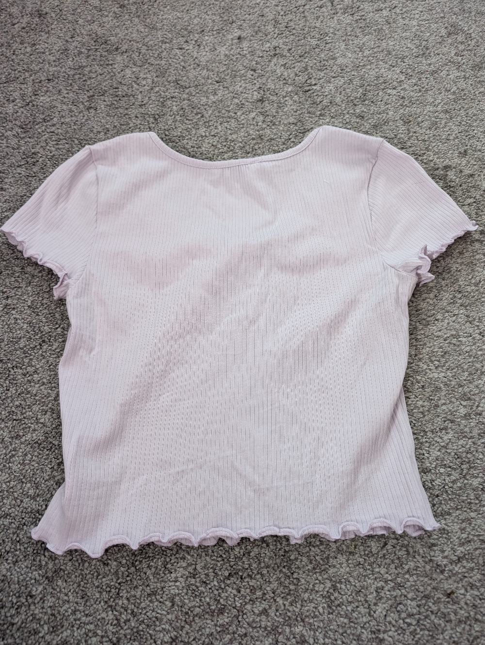 SO Keyhole Cropped Top - Picture 2 of 4